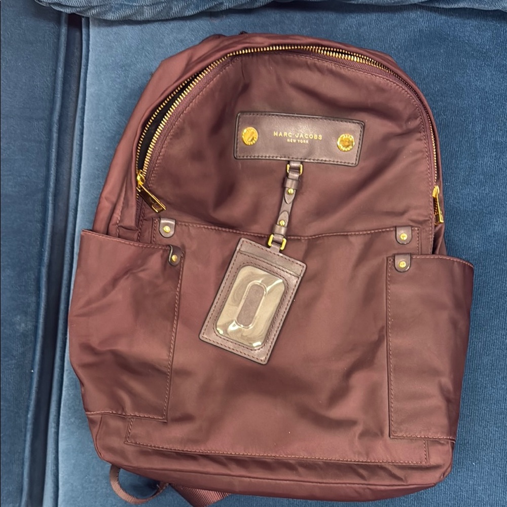 Marc Jacobs  Backpack with Gold Accents